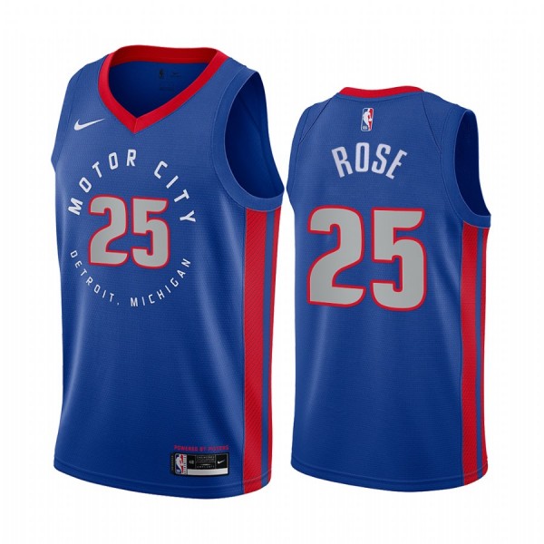 Detroit Pistons Trikot Derrick Rose 25 2020-21 City Edition Swingman - Herren Detroit Pistons Trikot Derrick Rose 25 2020-21 City Edition Swingman - Herren